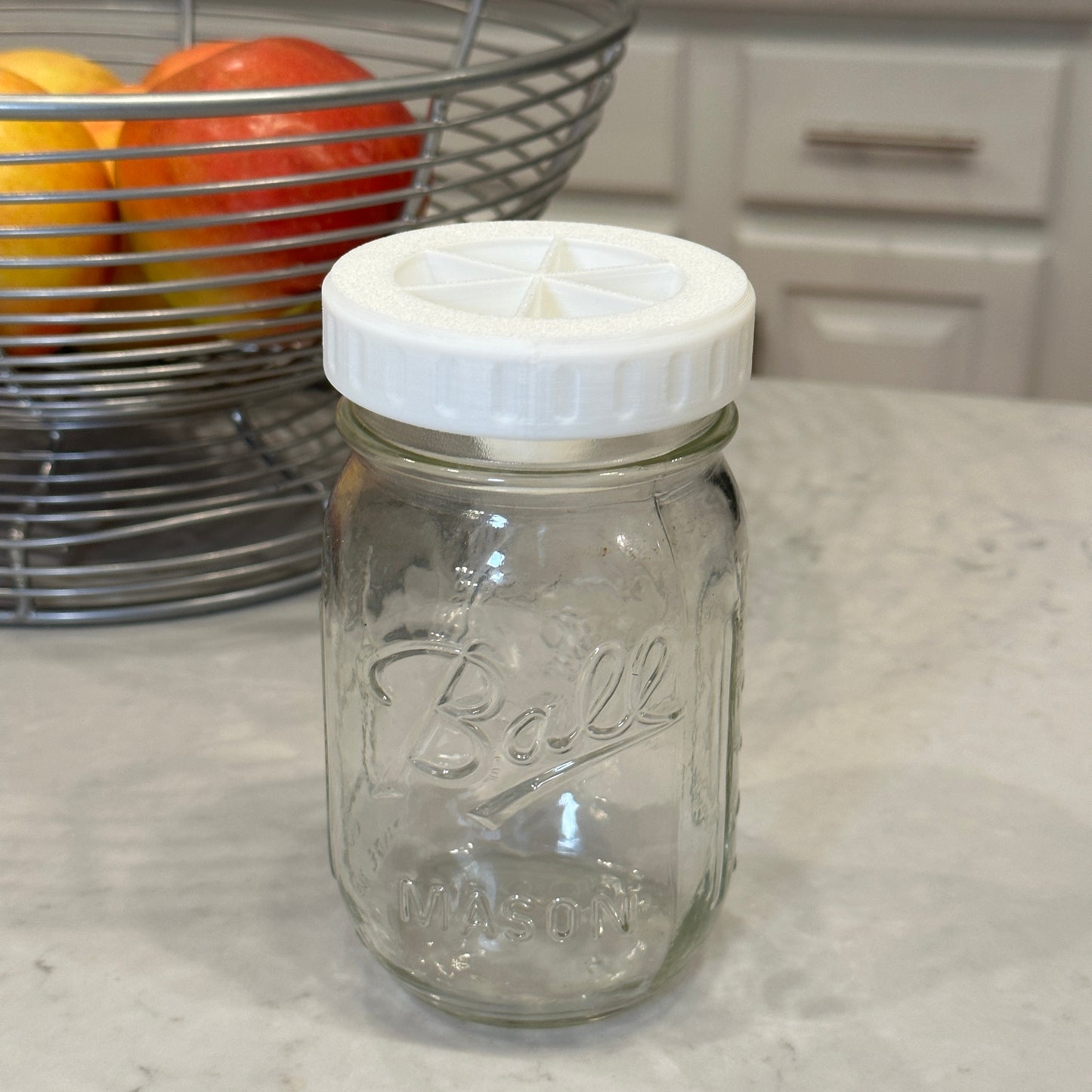 Mason Jar Fruit Fly Catcher Lid